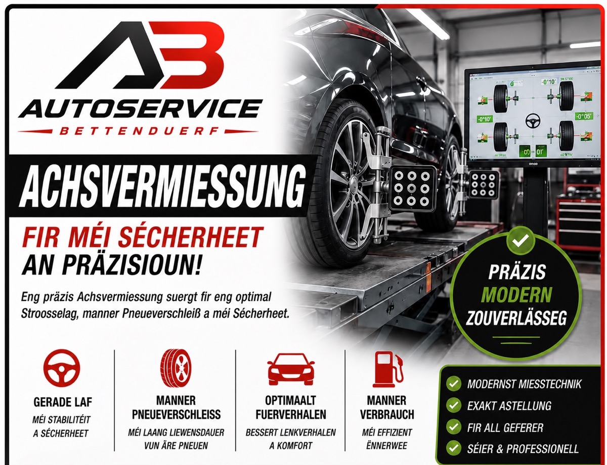 Achsvermiessung – Autoservice Bettenduerf